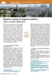 Espaces ruraux et espaces urbains : deux mondes diff&eacute;rents