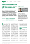 Le commerce ext&eacute;rieur agroalimentaire fran&ccedil;ais malmen&eacute; par la mondialisation