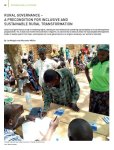 Rural governance  a precondition for inclusive and sustainable rural transformation