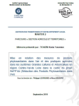 Mise en relation des mesures de produits phytosanitaires dans lair et des pratiques agricoles dans les syst&egrave;mes Grandes cultures et Arboriculture en r&eacute;gion Centre-Val-de Loire dans le cadre du projet RePPAir (R&eacute;duction des Produits Phytosanitaires dans lAir)