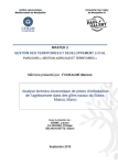 Analyse technico-&eacute;conomique de pistes dintroduction de lagritourisme dans des g&icirc;tes ruraux du Souss-Massa, Maroc