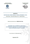 Evaluation de la contribution dapports en amendements organiques &agrave; la nutrition azot&eacute;e dune culture de bananes dessert Cavendish