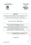 Etude des d&eacute;terminants de la situation &eacute;conomique des exploitations de grandes cultures en occitanie entre 2012-2018 et perspectives dam&eacute;lioration