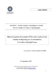 Bilan de la gestion de la palette EUR et mise en place dune solution de Reporting sur sa relocalisation : cas Lindt & Spr&uuml;ngli France