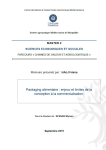 Packaging alimentaire : enjeux et limites de la conception &agrave; la commercialisation