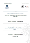 Analyse avale de lalimentation dans le Pays des Ch&acirc;teaux, Centre-Val de Loire, France
