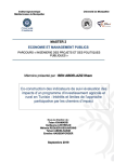 Co-construction des indicateurs de suivi &eacute;valuation des impacts dun programme dinvestissement agricole et rural en Tunisie : int&eacute;r&ecirc;ts et limites de lapproche participative par les chemins dimpact