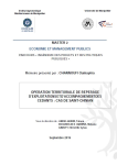 Op&eacute;ration territoriale de rep&eacute;rage dexploitations et daccompagnement des c&eacute;dants : cas de Saint-Chinian