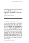 Les &eacute;chelles du commerce &eacute;quitable : du commerce Nord-Sud au local