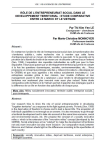 R&ocirc;le de lentrepreneuriat social dans le d&eacute;veloppement territorial : &eacute;tude comparative entre le Maroc et le Vietnam