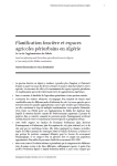 Planification fonci&egrave;re et espaces agricoles p&eacute;riurbains en Alg&eacute;rie