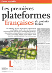 March&eacute;s de gros : les premi&egrave;res plateformes fran&ccedil;aises de produits locaux
