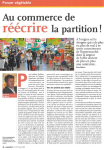 Au commerce de r&eacute;&eacute;crire la partition !