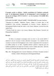 Economie sociale et solidaire : quelle contribution de linitiative nationale pour le d&eacute;veloppement humain au d&eacute;veloppement socio-&eacute;conomique au niveau de la R&eacute;gion SOUSS MASSA ? Cas du territoire dAGADIR IDA OUTANANE