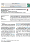 Energized water: evolution of water-energy nexus in the Spanish irrigated agriculture, 19502017