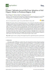 Farmers attitudes toward on-farm adoption of soil organic matter in Piedmont region, Italy