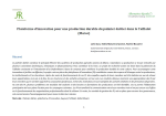 Plateforme dinnovation pour une production durable du palmier dattier dans le Tafilalet (Maroc)