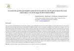 Le contrat de gestion participative pourrait-il r&eacute;soudre la crise de gouvernance des eaux souterraines ? Cas de la nappe de Berrechid au Maroc