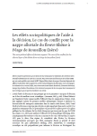 Les effets sociopolitiques de laide &agrave; la d&eacute;cision. Le cas du conflit pour la nappe alluviale du fleuve Rh&ocirc;ne &agrave; P&eacute;age de Roussillon (Is&egrave;re)