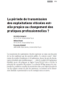 La p&eacute;riode de transmission des exploitations viticoles est-elle propice au changement des pratiques professionnelles ?