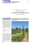 Lexp&eacute;rimentation dun verger Agro&eacute;cologique. Le projet Alto, larboriculture en reconception