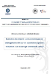 &Eacute;valuation des impacts socio-&eacute;conomiques des am&eacute;nagements CES sur les exploitations agricoles en Tunisie