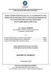 Caract&eacute;risation spatiale de la vuln&eacute;rabilit&eacute; des ressources naturelles et gestion des risques de pollution diffuse li&eacute;s aux pratiques phytosanitaires agricoles