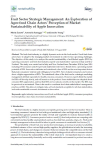 Fruit sector strategic management : an exploration of agro-food chain actors perception of market sustainability of apple innovation