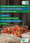 Pertes et gaspillages de nourriture dans un contexte de syst&egrave;mes alimentaires durables
