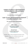 Logiques d'acteurs et d&eacute;veloppement territorial dans les villes portuaires moyennes