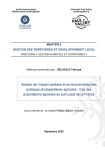 Gestion de limpact sanitaire et environnemental des pratiques phytosanitaires agricoles : cas des exploitations agricoles au sud-ouest de la France