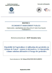 Durabilit&eacute; de l'agriculture et utilisation des pesticides en Afrique de l'ouest : enjeux et alternatives. Le biocontr&ocirc;le comme solution alternative &agrave; l'usage des pesticides
