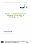 General synthesis of innovation transfer actions results
