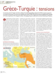 Gr&egrave;ce-Turquie : tensions g&eacute;opolitiques en M&eacute;diterran&eacute;e