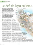 Le d&eacute;fi de l'eau en Iran : l'autre crise g&eacute;opolitique