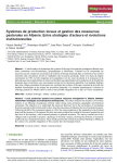 Syst&egrave;mes de production locaux et gestion des ressources pastorales en Albanie. Entre strat&eacute;gies dacteurs et &eacute;volutions institutionnelles