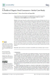 A profile of organic food consumers  Serbia case-study