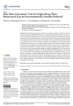 How does consumers care for origin shape their behavioural gap for environmentally friendly products?