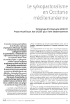 Le sylvopastoralisme en Occitanie m&eacute;diterran&eacute;enne