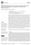 Exploring the preferences of consumers organic products in aspects of sustainable consumption: the case of the polish consumer