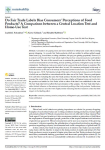 Do fair trade labels bias consumers perceptions of food products? A comparison between a central location yest and home-use test