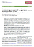 Lactivit&eacute; agricole, une ressource pour la circulation ou lancrage des migrants ? Exploration bibliographique du lien entre agriculture et migration en France