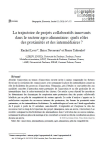 La trajectoire de projets collaboratifs innovants dans le secteur agro-alimentaire : quels r&ocirc;les des proximit&eacute;s et des interm&eacute;diaires ?