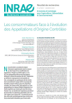 Les consommateurs face &agrave; l&eacute;volution des appellations dorigine contr&ocirc;l&eacute;e