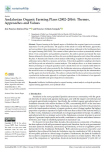 Andalusian organic farming plans (20022016): themes, approaches and values
