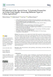 Introduction to the special issue A systemic perspective on urban food supply: assessing different types of urban agriculture