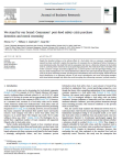 We stand by our brand: consumers post-food safety crisis purchase intention and moral reasoning