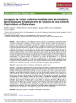 Les appuis de laction collective mobilis&eacute;s dans les transitions agro&eacute;cologiques. Enseignements de lanalyse de cinq collectifs dagriculteurs en Rh&ocirc;ne-Alpes
