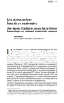 Les associations fonci&egrave;res pastorales