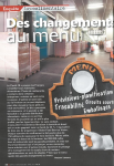 Enqu&ecirc;te Agroalimentaire - Des changements au menu